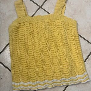 Old Navy Yellow Knit Camisole